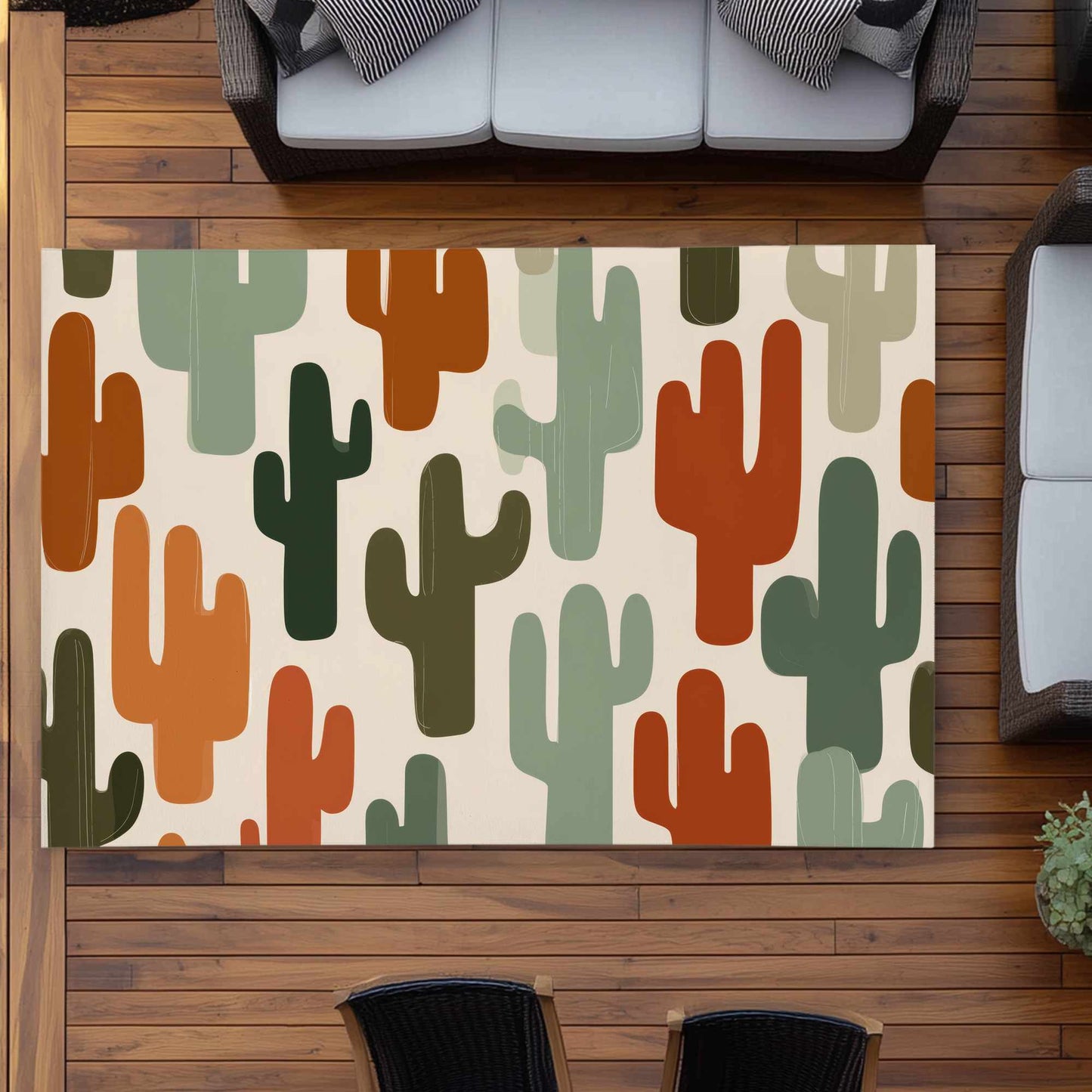 Tapis d'extérieur Desert Echoes | Décoration élégante pour la maison