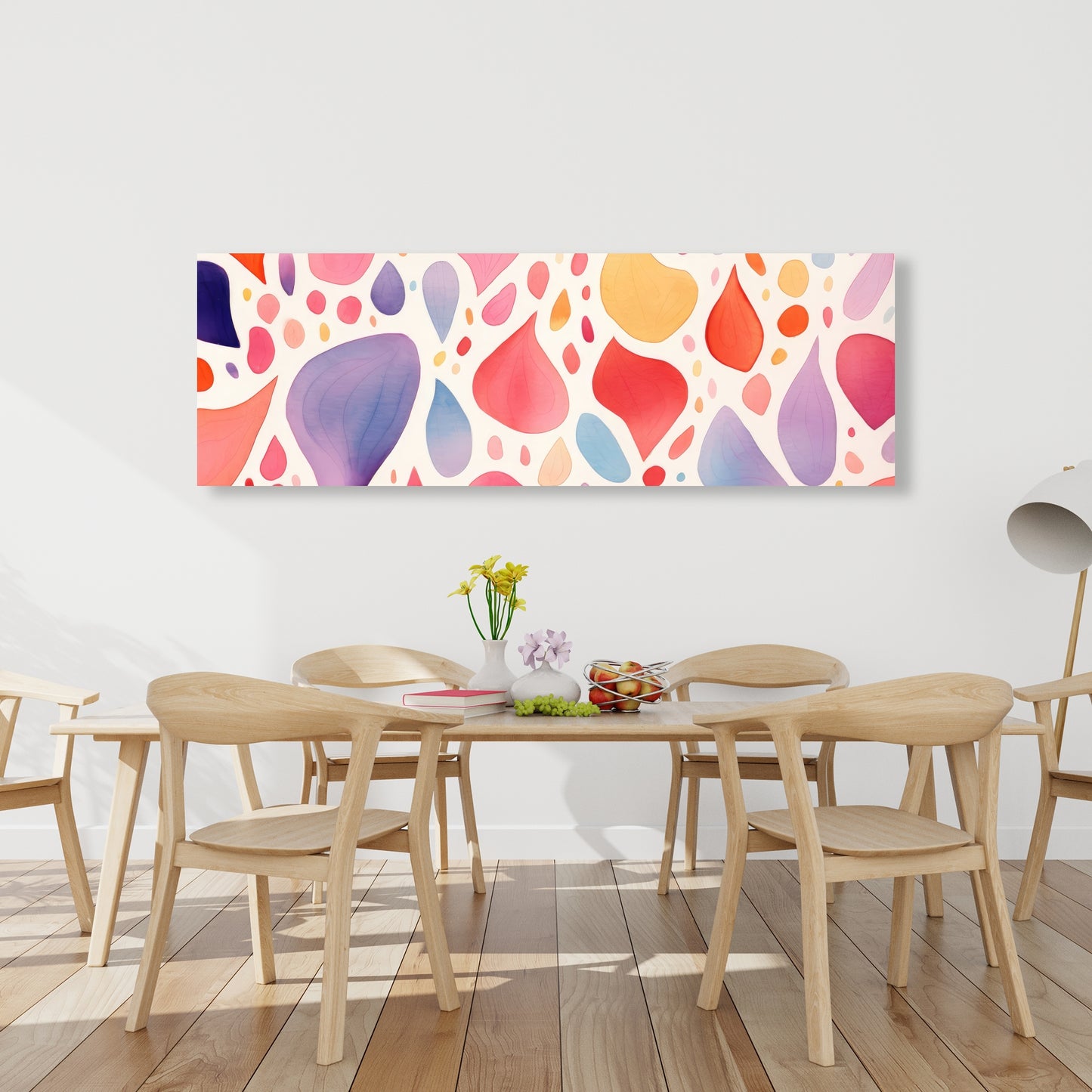Splotches - Orange Canvas Art for Stylish Home Decor