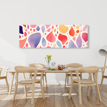 Splotches - Orange Canvas Art for Stylish Home Decor