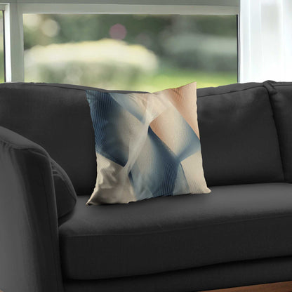 Coussin décoratif en sergé de polyester Heavenly Threads | Accessoire de décoration intérieure