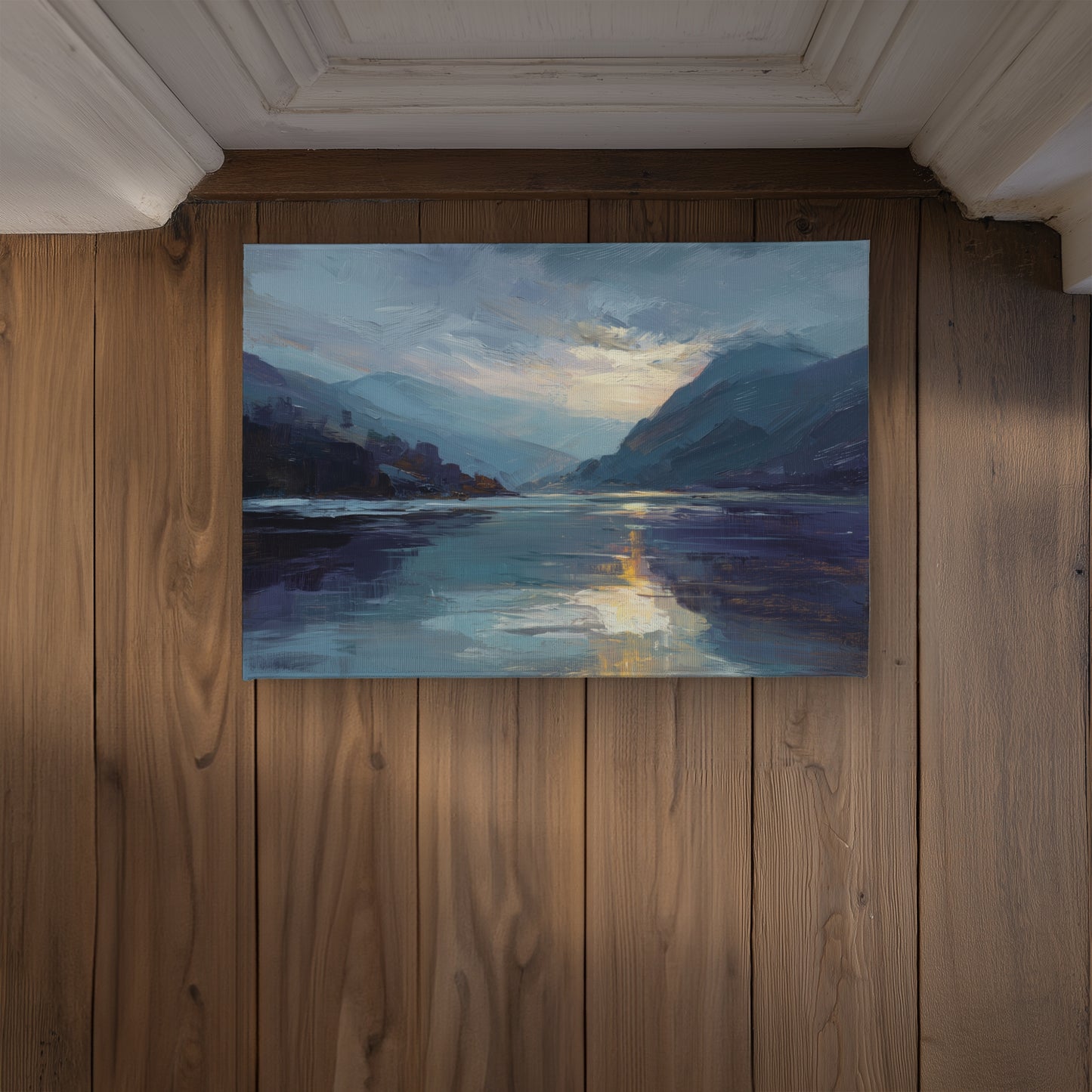 Obscure Gray Indoor Outdoor Door Mat - Home Decor Accent