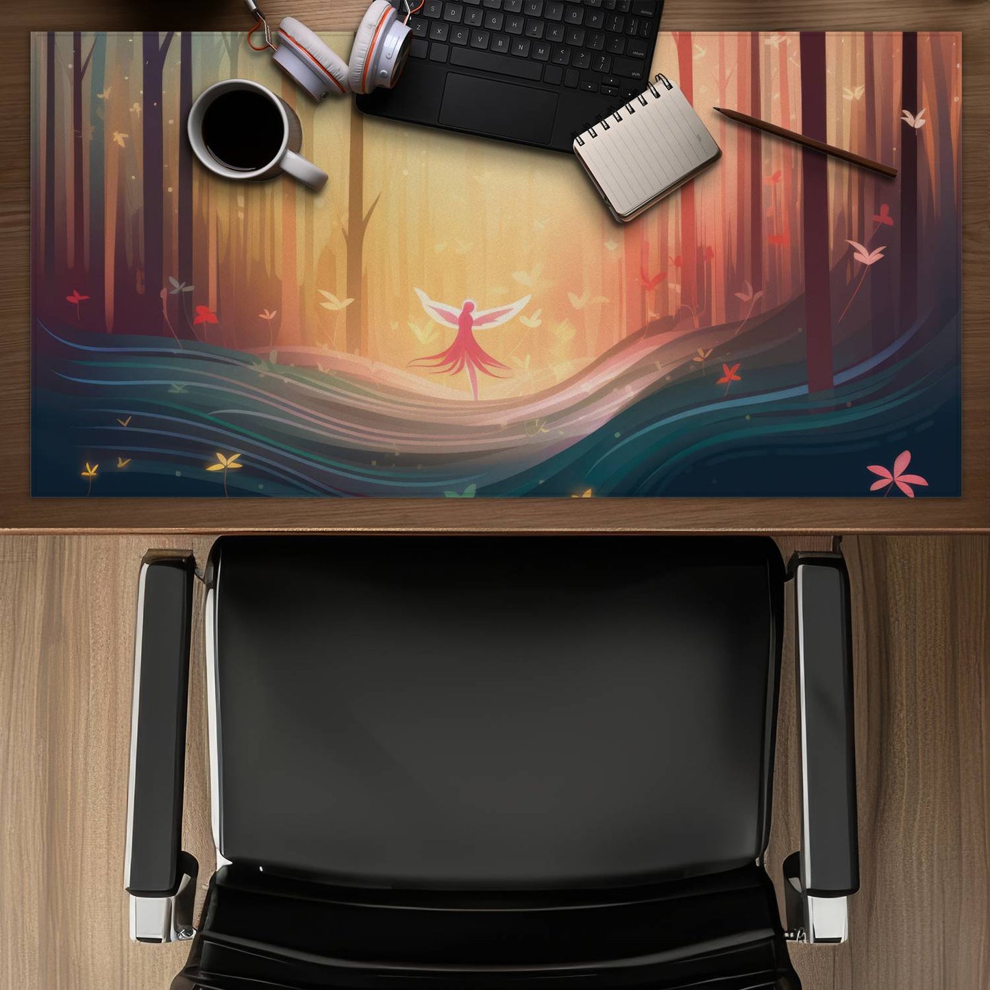 Enchanted - Desk mat - Print on demand