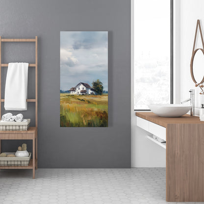 Marsh White Canvas for Home Decor - Stylish Wall Art