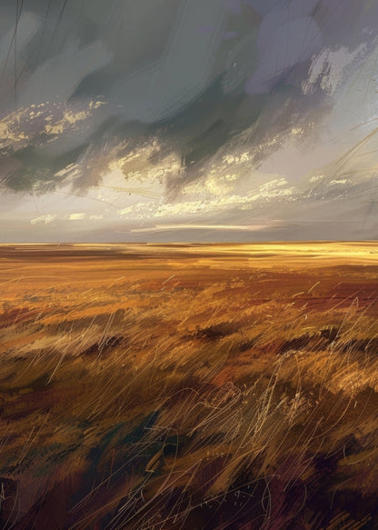 Before the Storm Orange Bath Mat | Stylish Home Decor