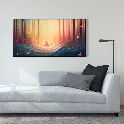 Enchanted - 36"x36" Framed canvas