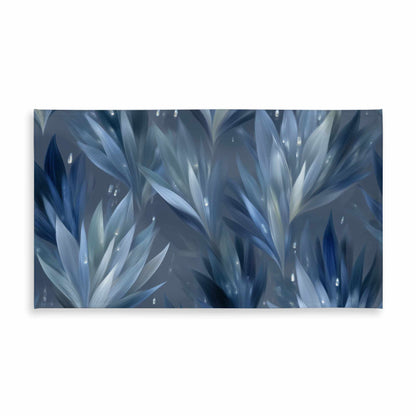Icy Leaves Tablecloth | Indoor Outdoor Home Decor Tablecloth