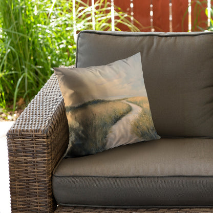 Soft Breeze Green Poly Twill Throw Pillow Insert | Home Decor