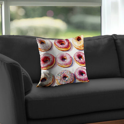 Yummy Poly Twill Throw Pillow - Stylish Home Decor Accent
