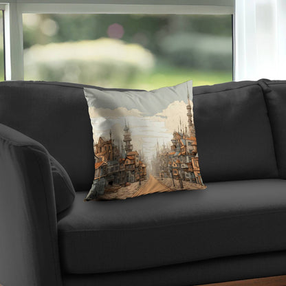 Doing well Beige Poly Twill Throw Pillow Insert | Home Decor