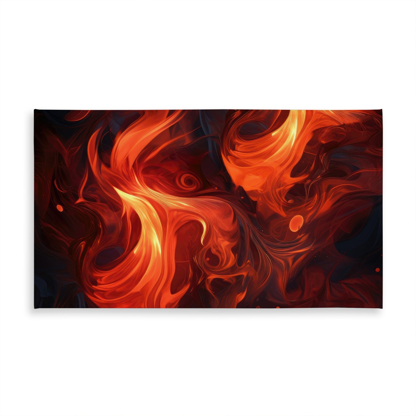 Fires of Heck Red Tablecloth - Indoor/Outdoor Home Decor