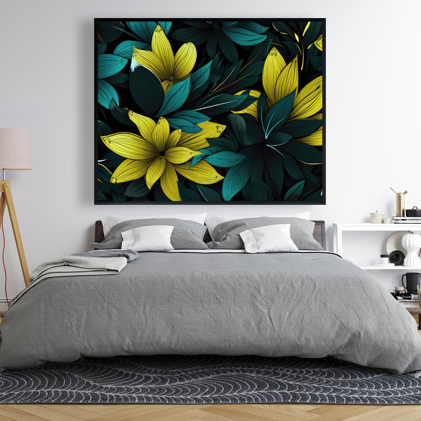 Potent - 36"x36" Framed canvas