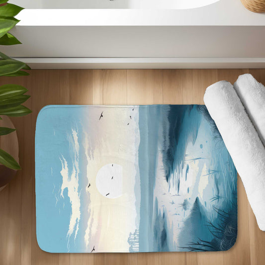 The marsh Beige Bath Mat | Stylish Home Decor Essential