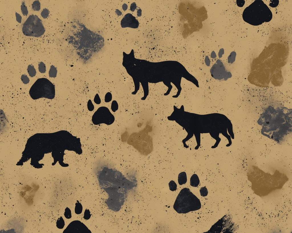 Napperon tressé Wild Tracks Echo pour une décoration d'intérieur stylée