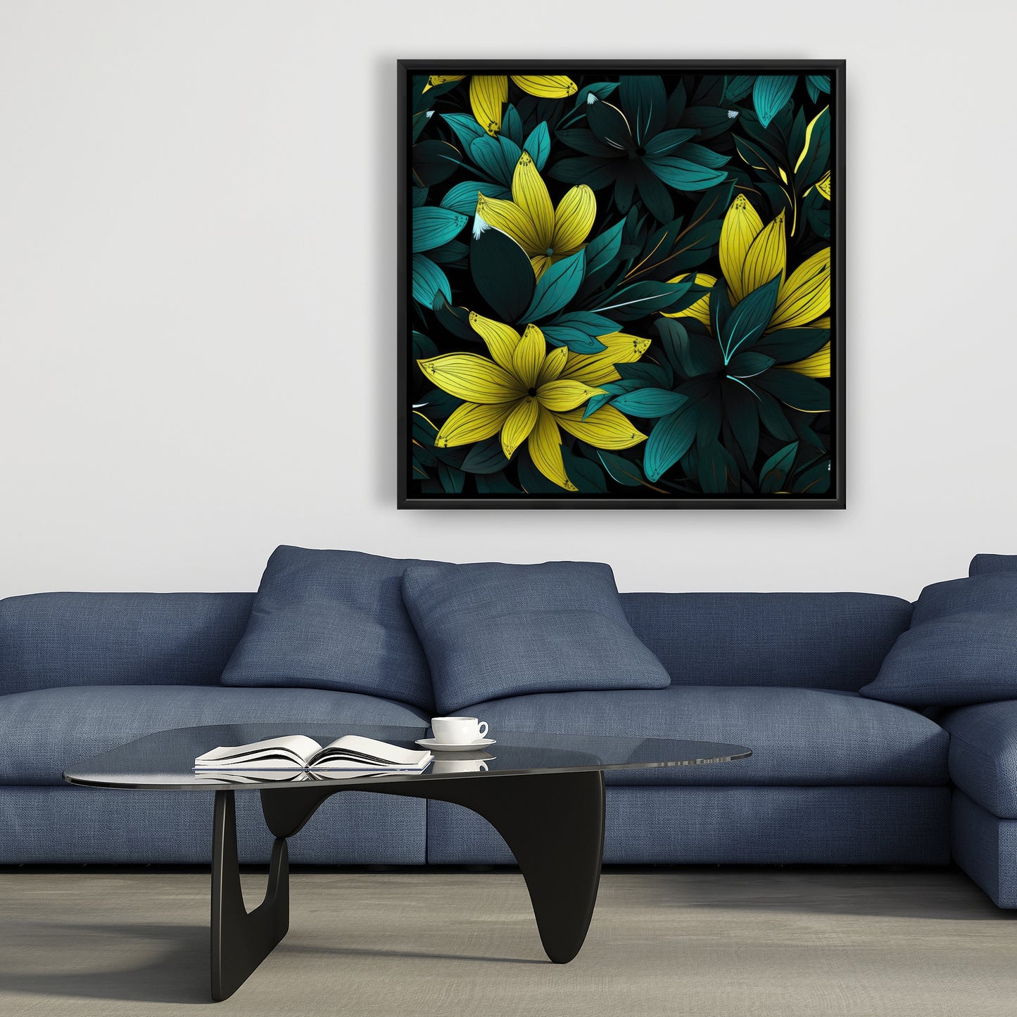 Potent - 36"x36" Framed canvas