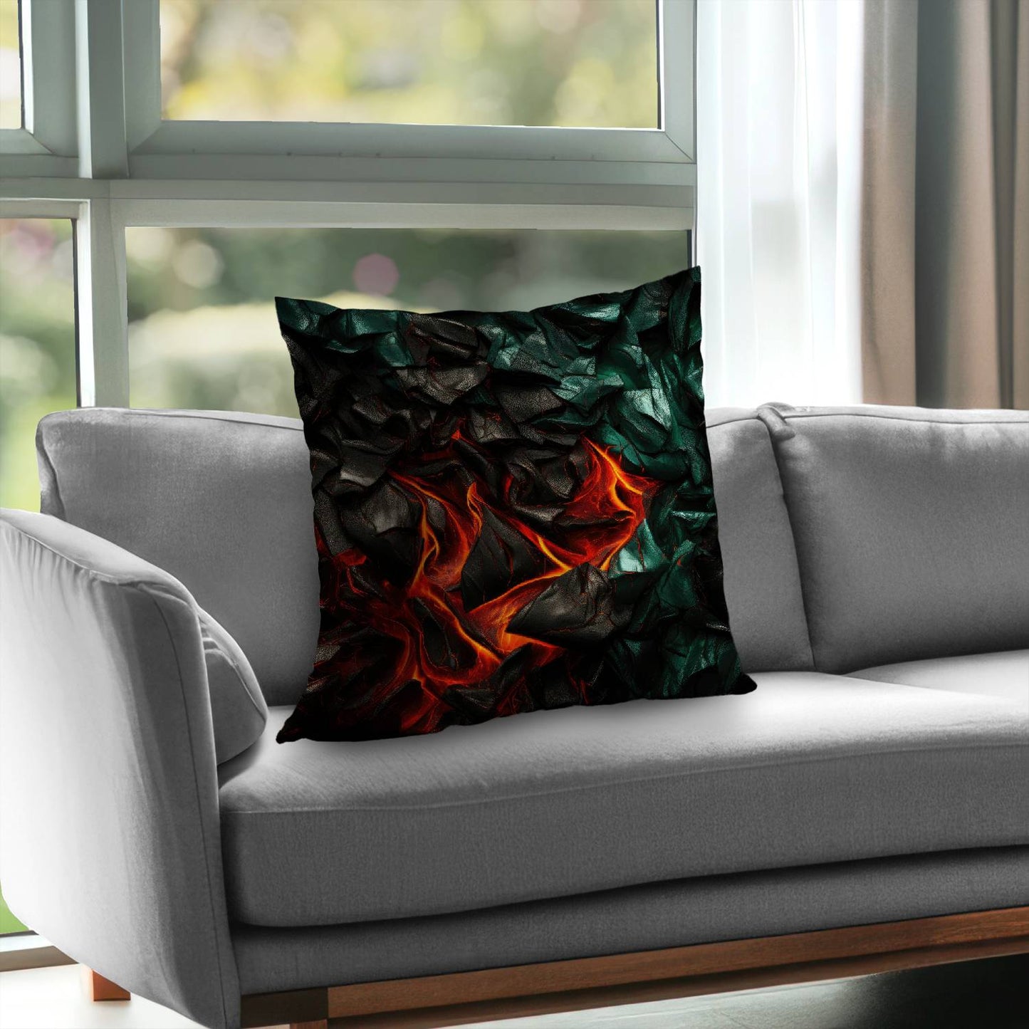 Imminent rupture - Throw pillow - Print on demand