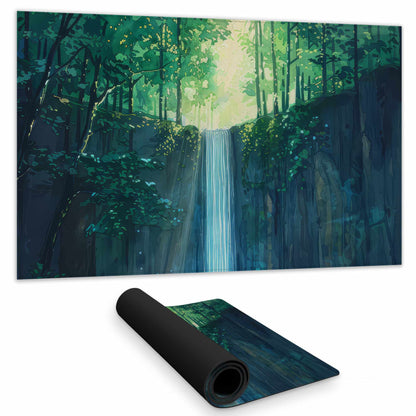 Tapis de jeu cascade – Surface de jeu décorative et élégante pour la maison