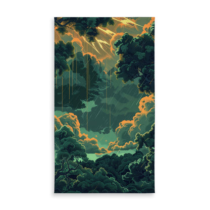 Drops Indoor Outdoor Tablecloth for Stylish Home Decor