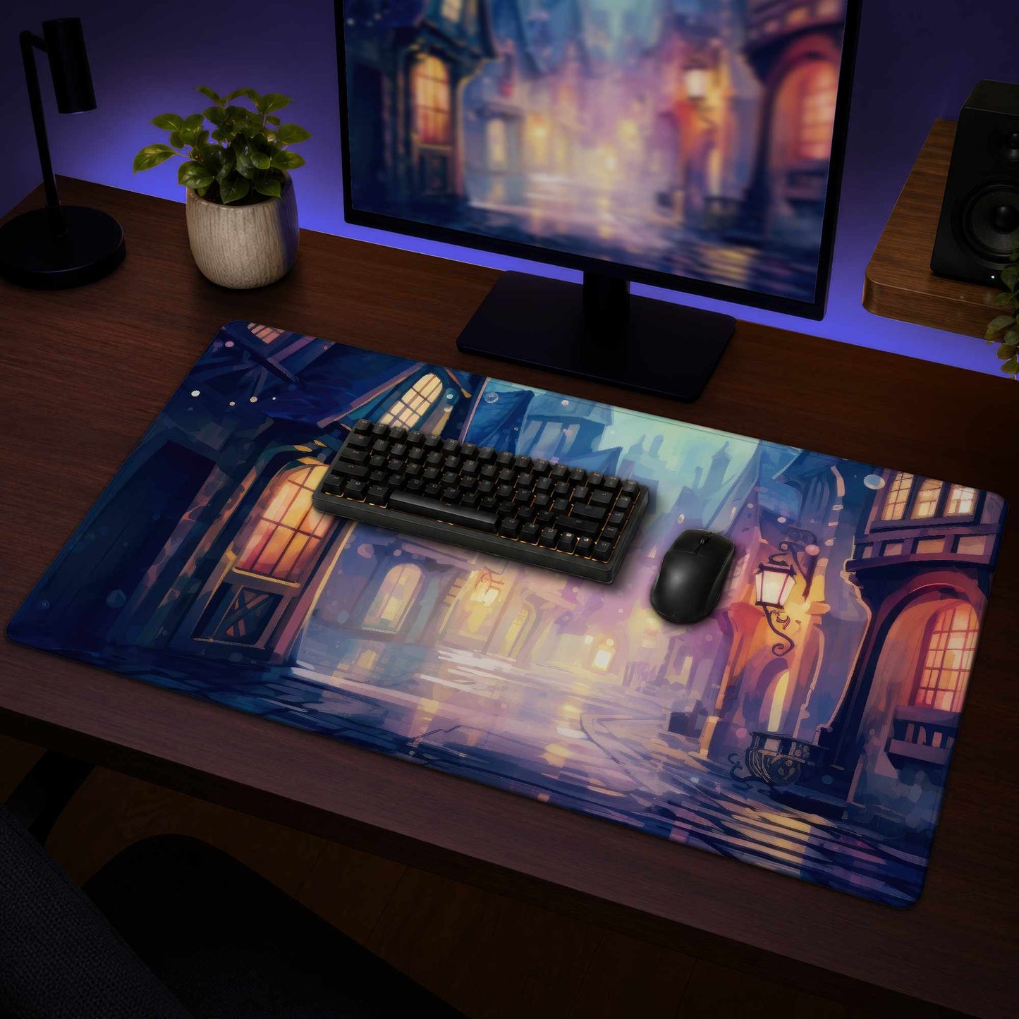 Tapis de bureau Bubble Ville - L'accessoire de décoration élégant indispensable