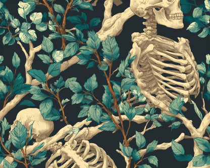 Sticks and Skulls Braided Placemat | Stylish Home Decor
