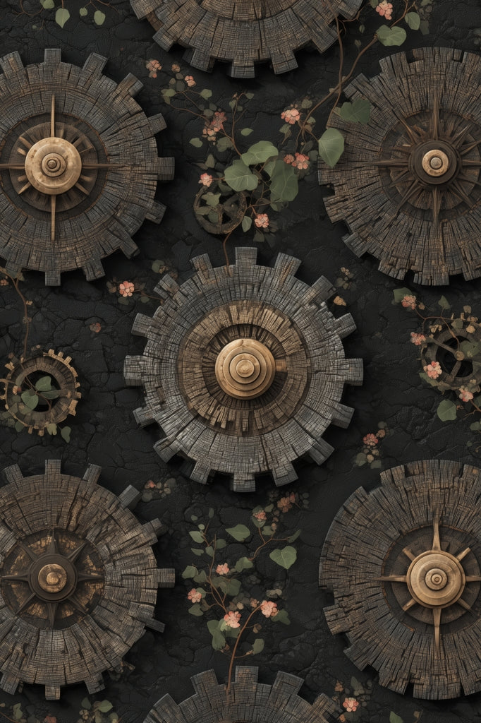 Cog Pattern Pro Pickleball Paddle Set | Sport Accessory