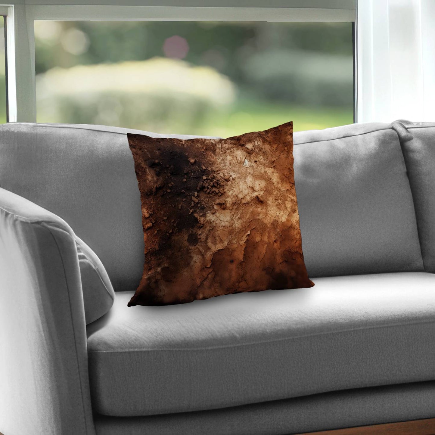 Rusty - Throw pillow - Print on demand