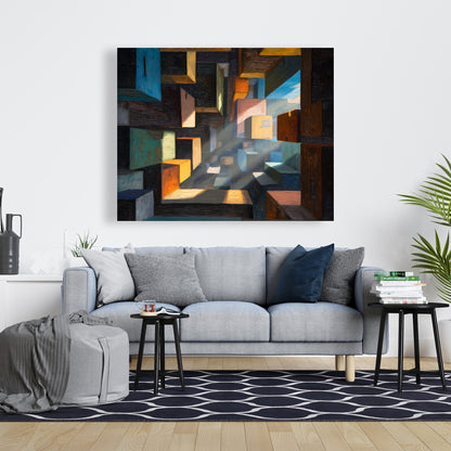 Boxed up - 24"x24" Canvas