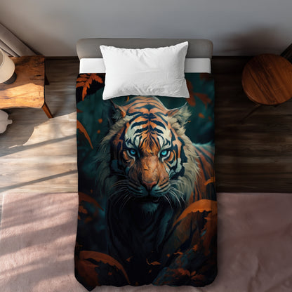 Observed Black Duvet Cover | Stylish Home Decor Essential