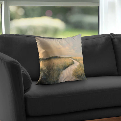 Soft breeze Poly Twill Throw Pillow - Stylish Home Decor