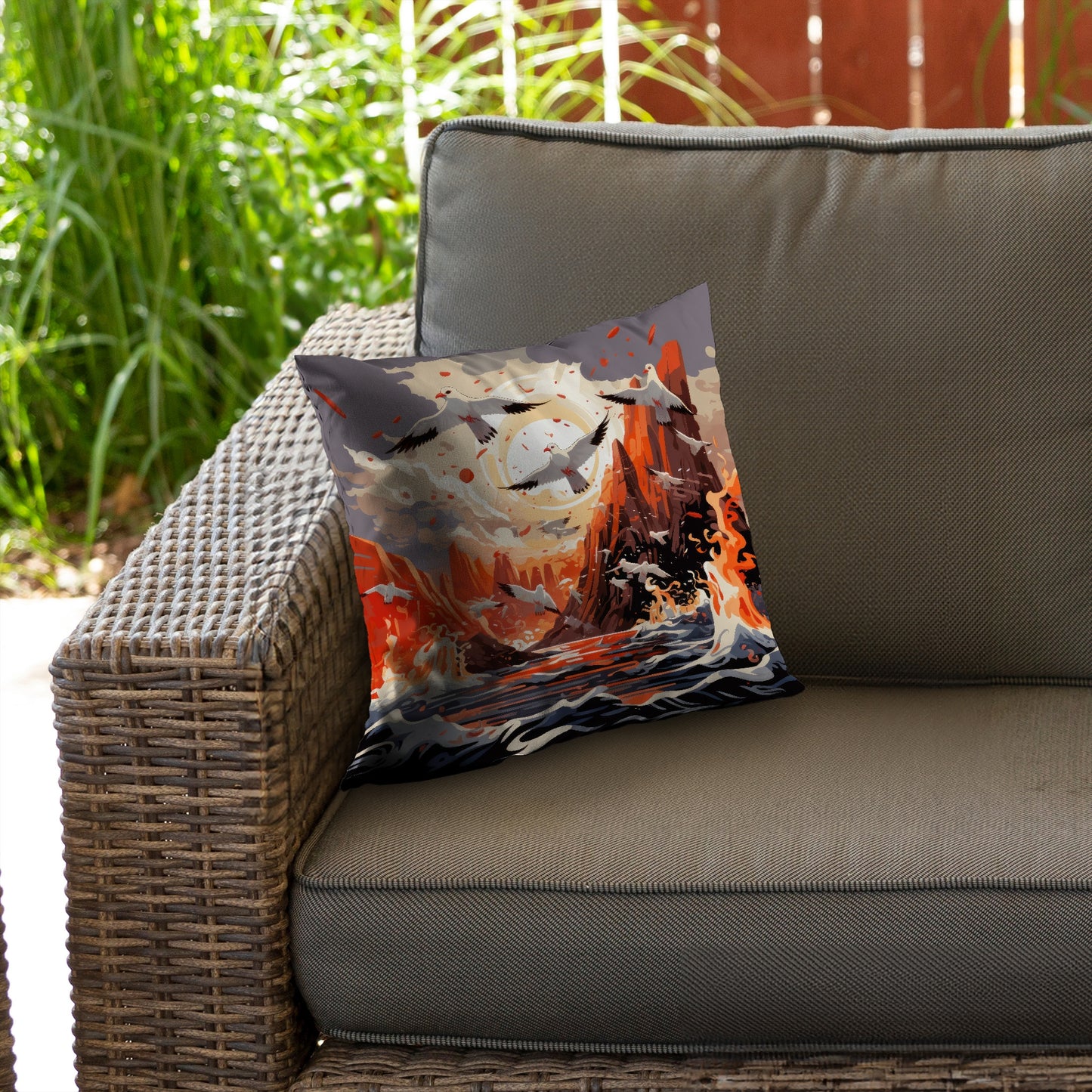 The escape - Throw Pillow