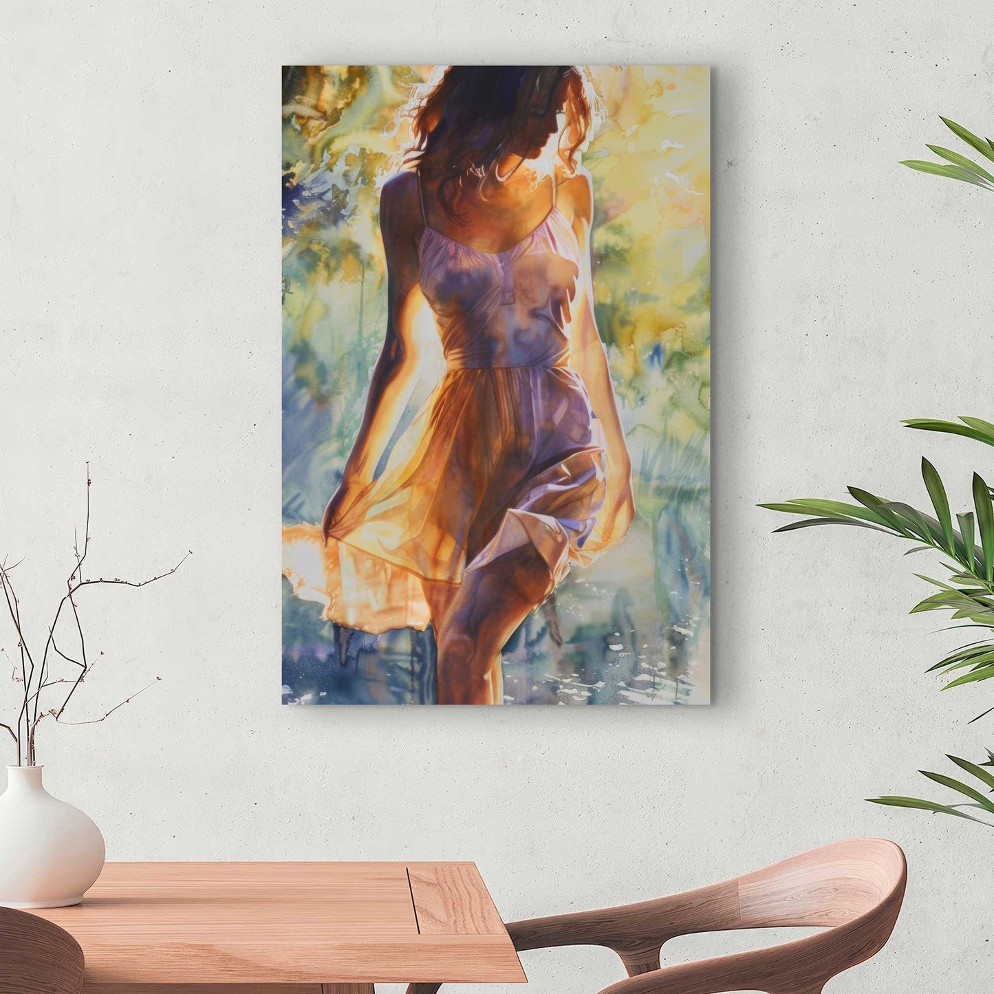 Out of the Water Canvas - Elegant Home Decor Art Piece