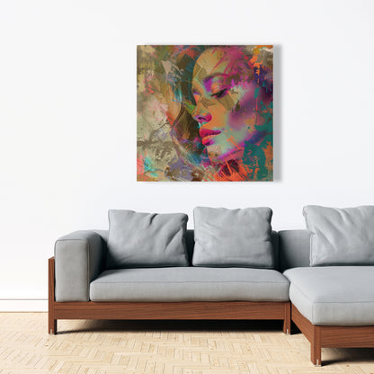 Grunge look - 32"x32" Canvas