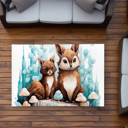 Two Pals Turquoise Outdoor Area Rug | Home Decor Essential