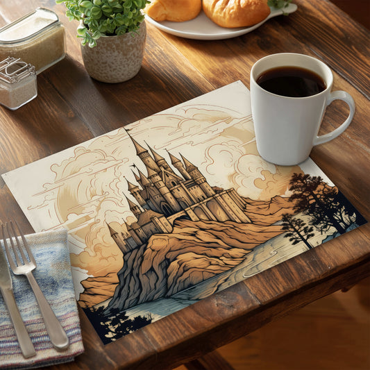 Legendary Castle Polyester Placemat | Home Decor Accent