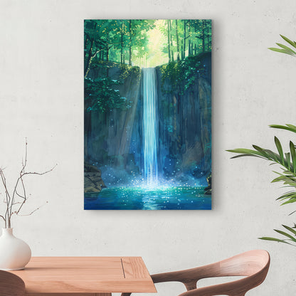 Waterfall - 32"x32" Canvas