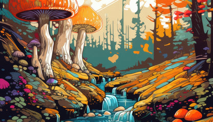 Wisdom Inbound Orange Indoor Outdoor Tablecloth