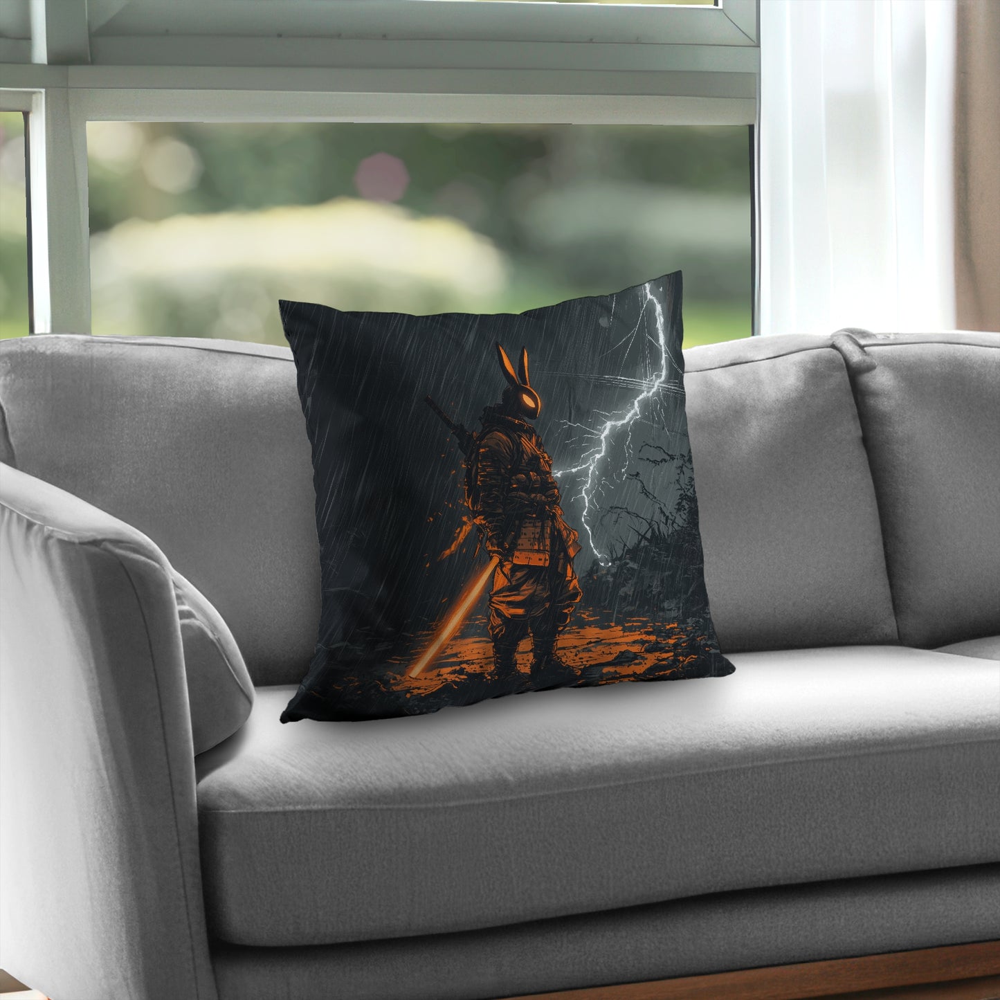 War machine White Poly Twill Throw Pillow - Home Decor Insert