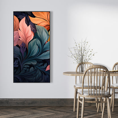 Pastel bloom - 36"x36" Framed canvas