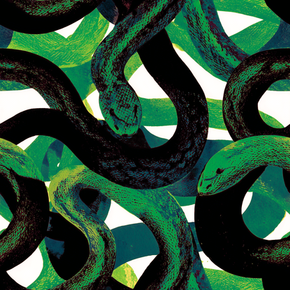 Emerald Coil Dance Poly Twill Throw Pillow | Home Decor