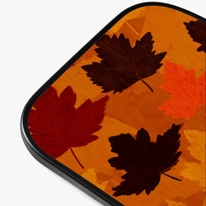 Ensemble de pagaies de pickleball décontractées Feuilles d'automne lumineuses | Équipement de sport