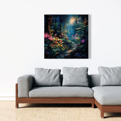 Against all odds - Purple Canvas for Home Decor | Unique Art