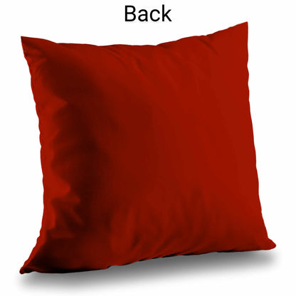 Coussin décoratif en sergé de polyester Koi Dance Flow - Accessoire de décoration intérieure
