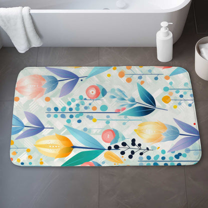 Calming Scents Bath Mat | Soft, Stylish Home Decor Accessory