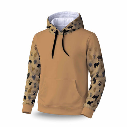 Wild Tracks Echo - Sweat à capuche Sleevie | Vêtements élégants