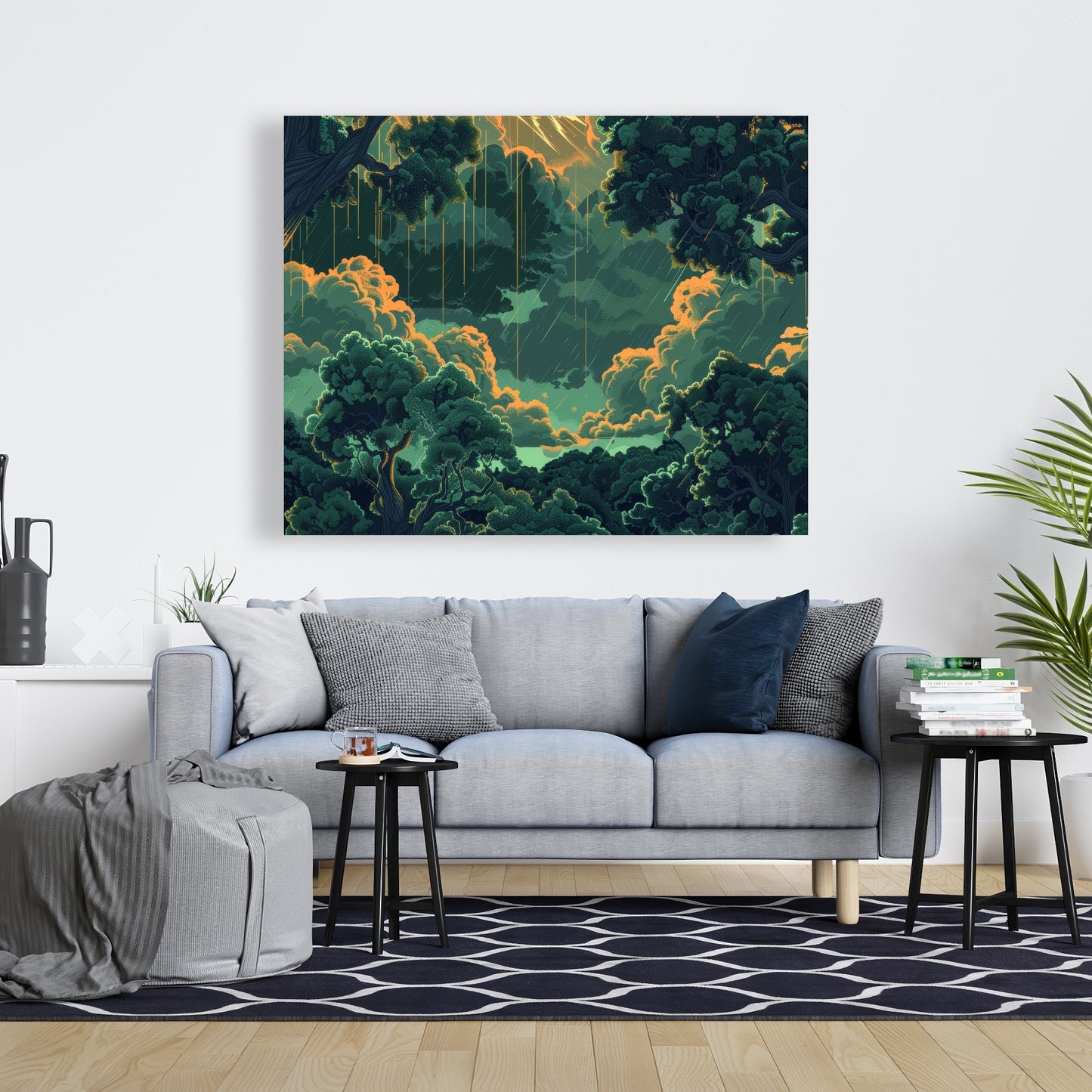 Drops - 32"x32" Canvas