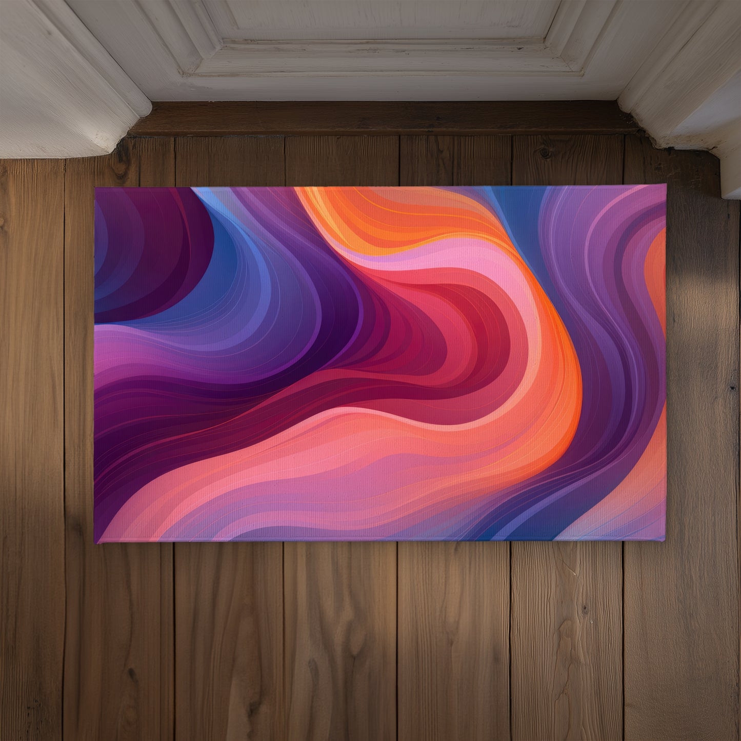 Tapis de porte d'intérieur/extérieur Purple Haze | Indispensable pour la décoration intérieure