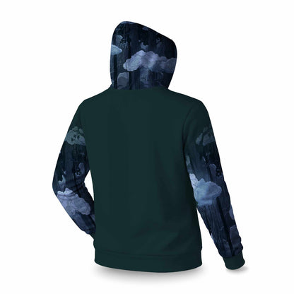 Sweat à capuche Sneeky Clouds | Vêtements élégants