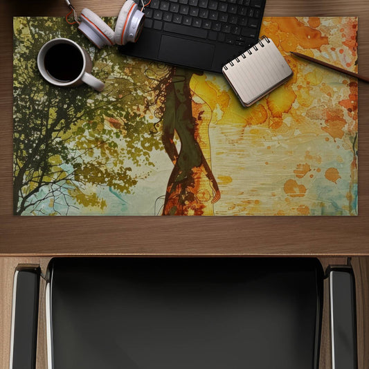 Peaceful sun - Desk Mat