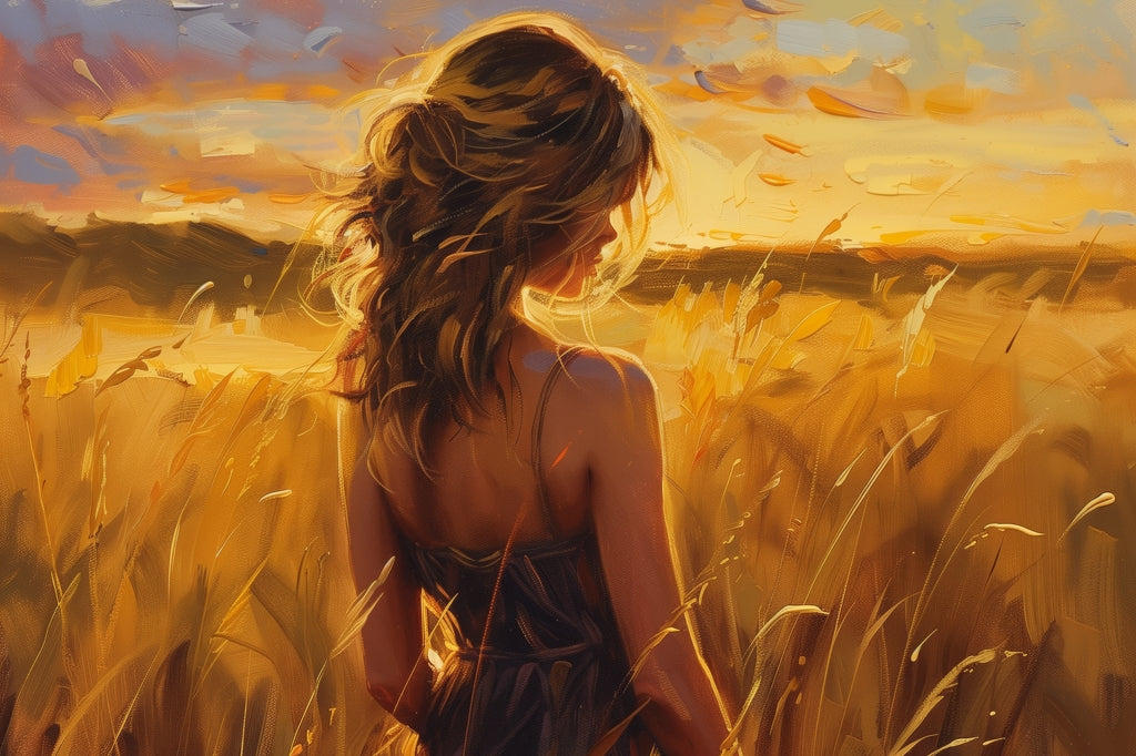 Warm Field Yellow Outdoor Area Rug for Home Decor - Stylish