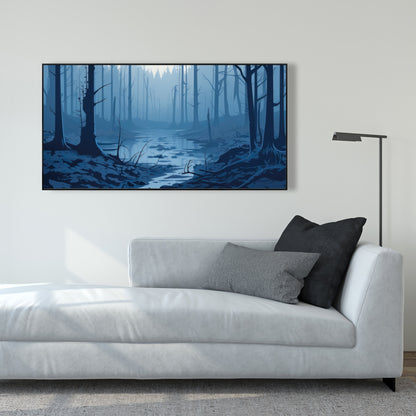 Dead lands - 36"x36" Framed canvas