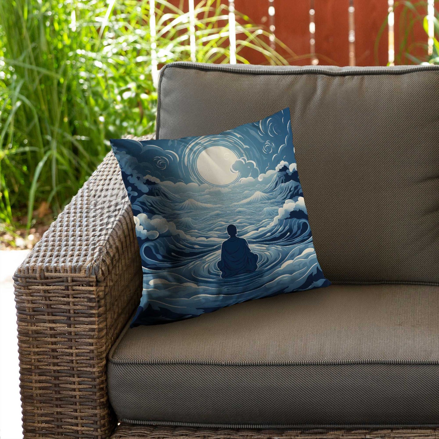 Infinite Wisdom Poly Twill Throw Pillow | Home Decor Accent